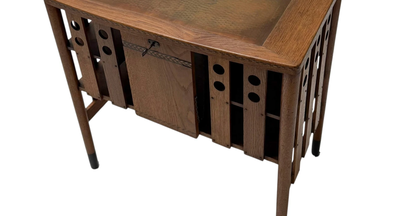 Vienna Secession Cabinet with Small Door, 1900s